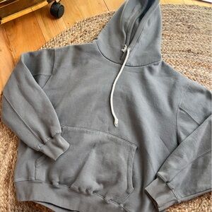Grey hoodie oversized